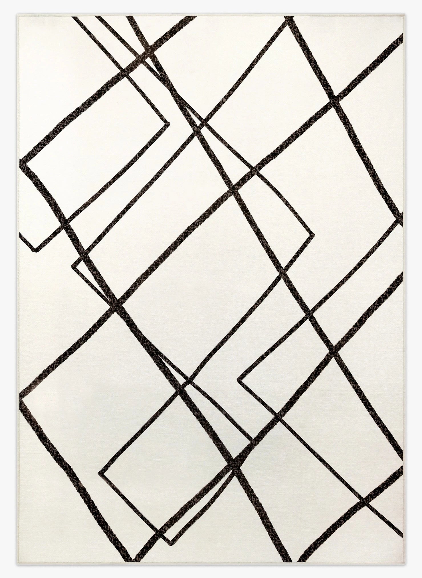 Tappeto Malik 170×240 cm Lindorug lavabile lavatrice asciugabile asciugatrice collezione Chenny stile Tuareg linee etno-moderne