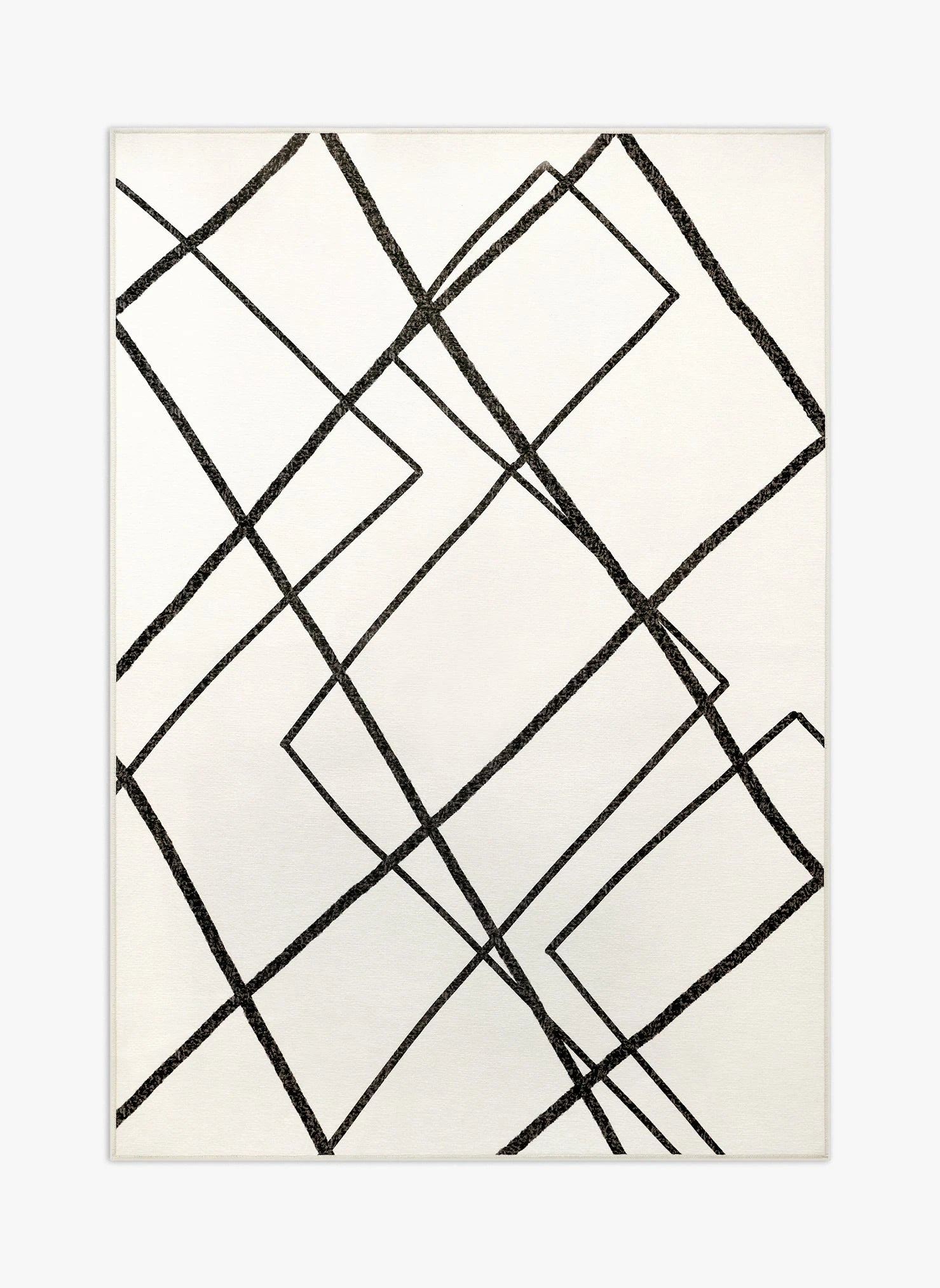 Tappeto Malik 140×200 cm Lindorug collezione Chenny stile Tuareg con linee nere