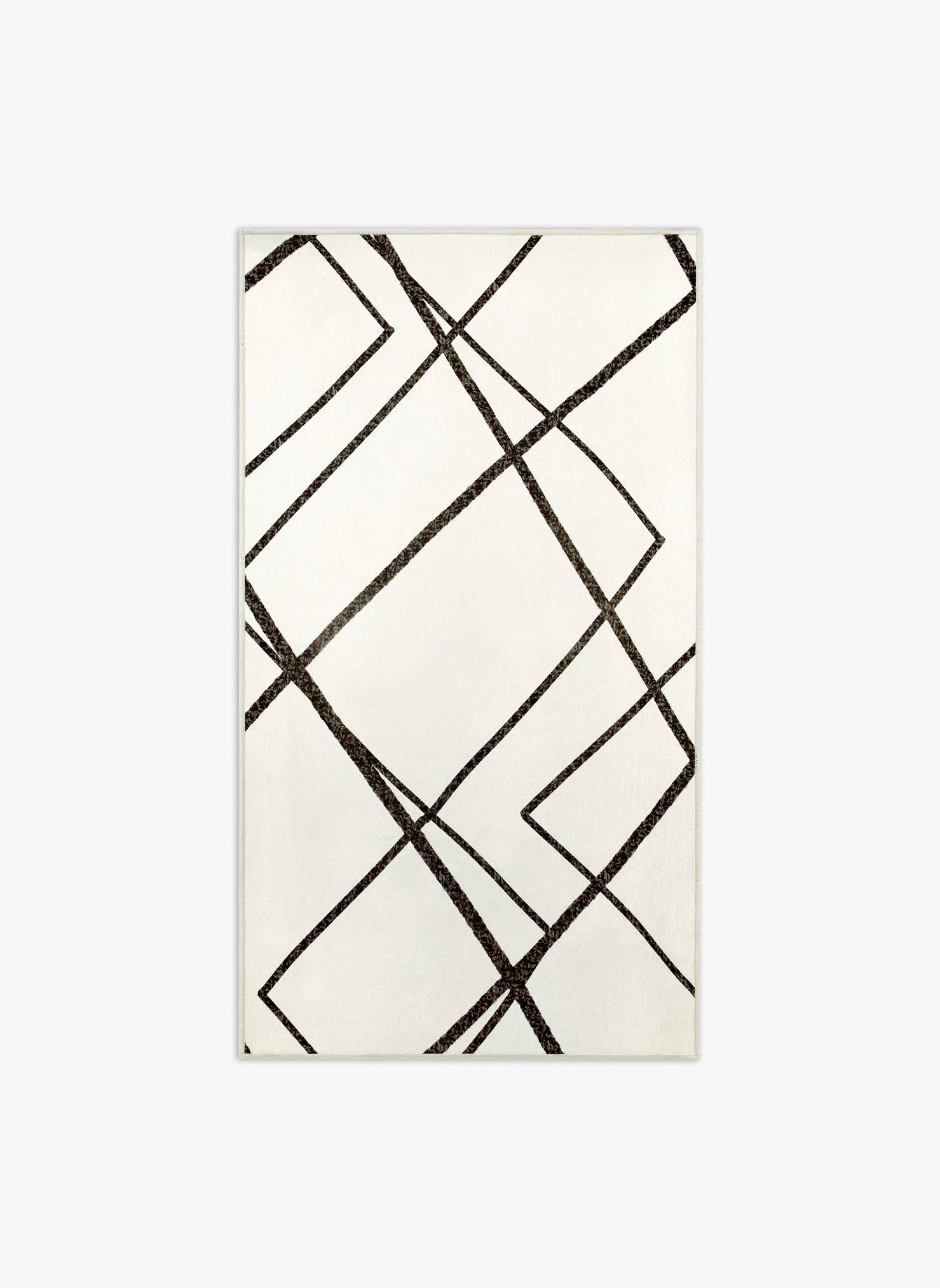 Tappeto Malik 90×160 cm Lindorug collezione Chenny stile Tuareg con linee nere