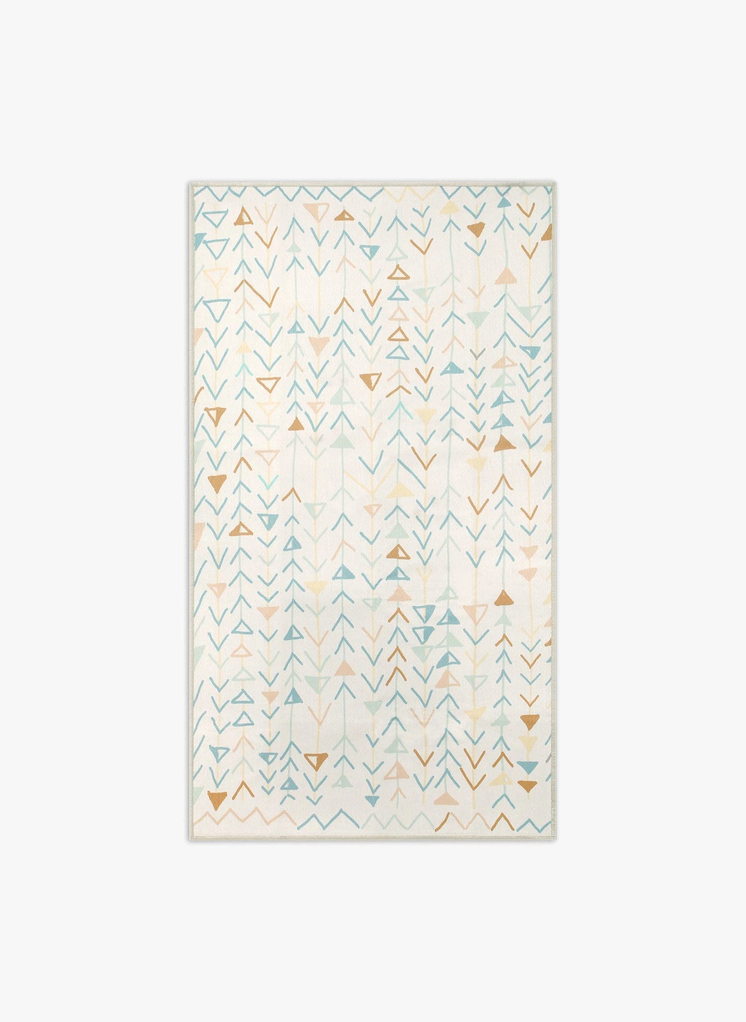 Tappeto Tribe della collezione Chenny stile Kids 90×160 cm con decoro etnico nei toni pastello